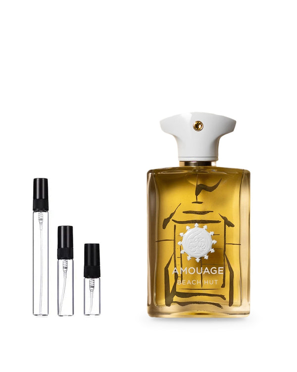 Amouage Beach Hut Man sample – decant in glazen sprayflesje (2, 5 of 10 ml)