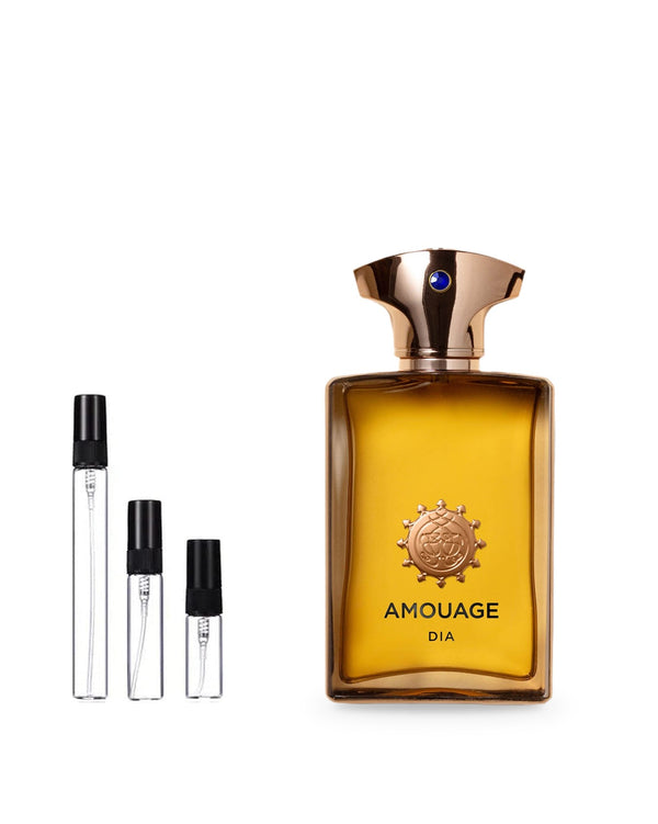 Amouage Dia Man sample – decant in glazen sprayflesje (2, 5 of 10 ml)