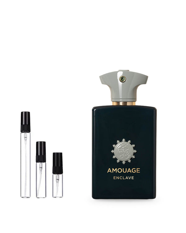 Amouage Enclave sample – decant in glazen sprayflesje (2, 5 of 10 ml)