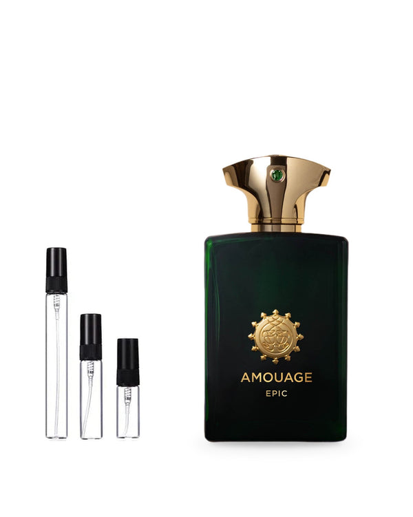 Amouage Epic Man sample – decant in glazen sprayflesje (2, 5 of 10 ml)