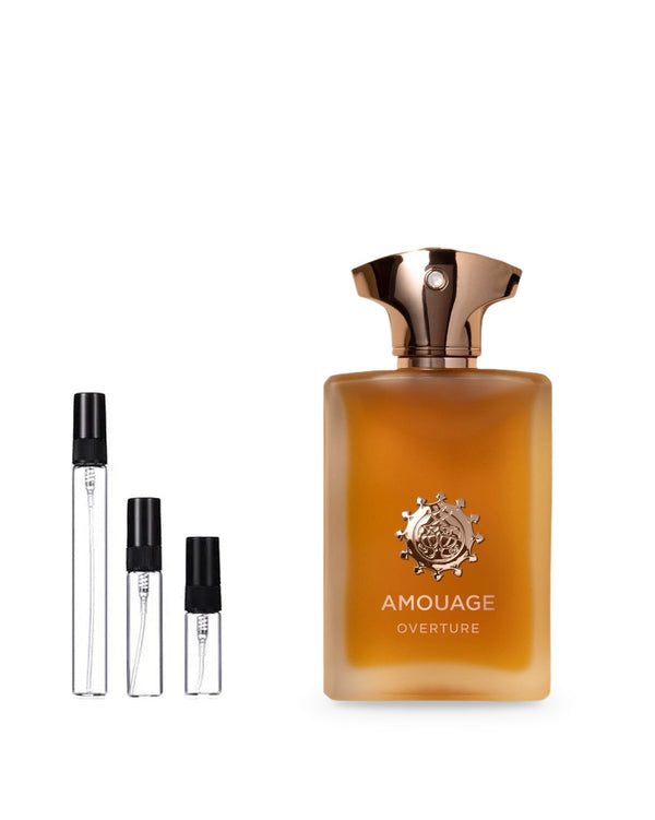 Amouage Overture Man sample – decant in glazen sprayflesje (2, 5 of 10 ml)