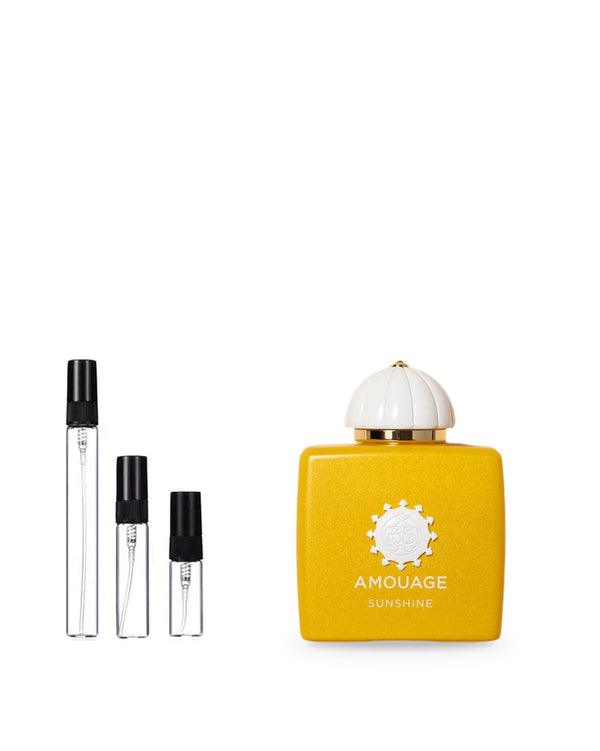 Amouage Sunshine Woman sample – decant in glazen sprayflesje (2, 5 of 10 ml)