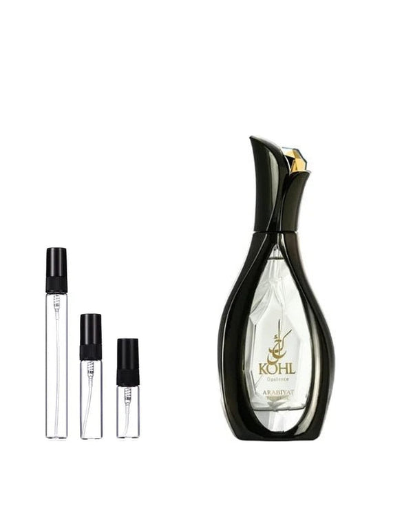 Arabiyat Prestige Kohl Opulence sample – decant in glazen sprayflesje (2, 5 of 10 ml)