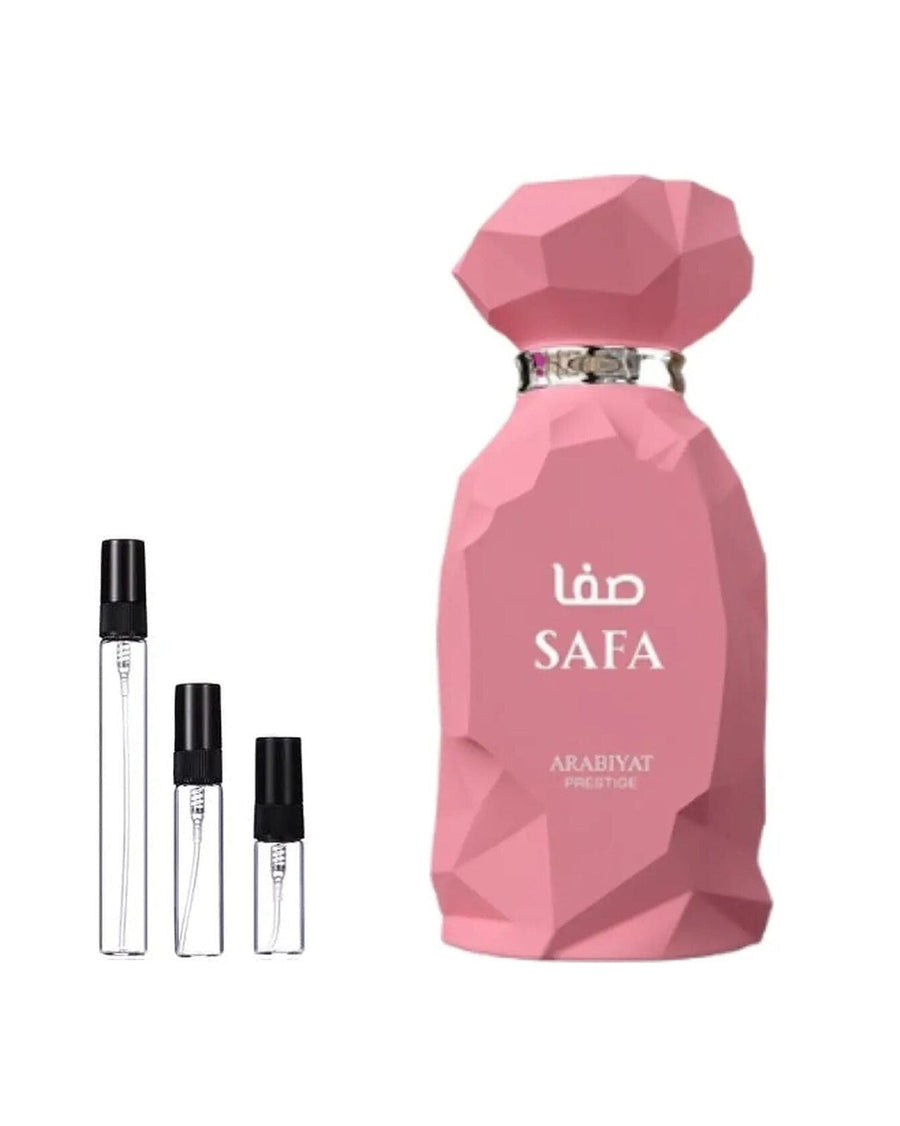 Arabiyat Prestige Safa sample – decant in glazen sprayflesje (2, 5 of 10 ml)