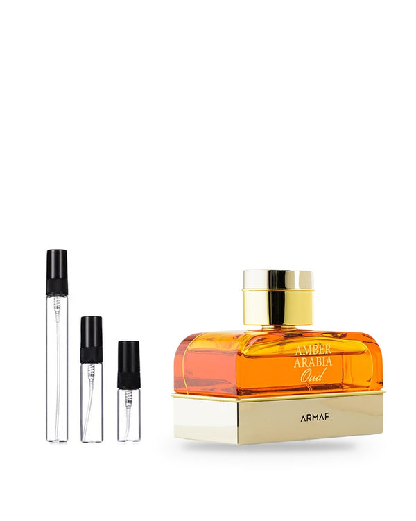 Armaf Amber Arabia Oud sample – decant in glazen sprayflesje (2, 5 of 10 ml)