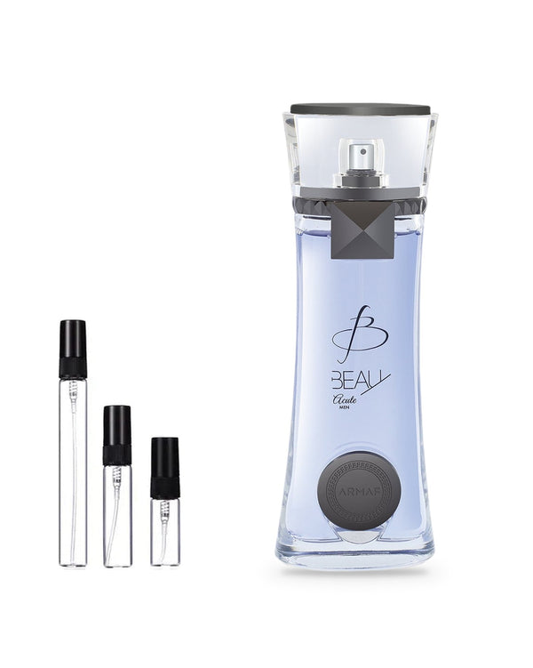 Armaf Beau Acute Man sample – decant in glazen sprayflesje (2, 5 of 10 ml)