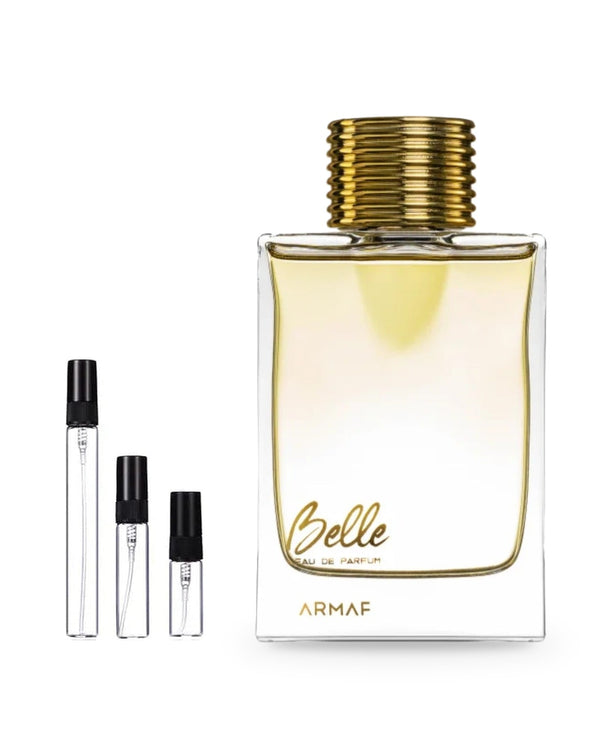 Armaf Belle sample – decant in glazen sprayflesje (2, 5 of 10 ml)