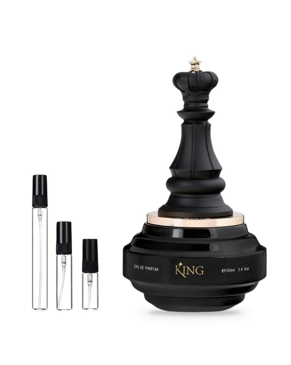 Armaf Check Mate Black - King sample – decant in glazen sprayflesje (2, 5 of 10 ml)