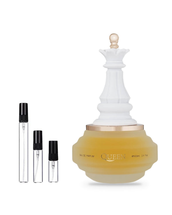 Armaf Check Mate White - Queen sample – decant in glazen sprayflesje (2, 5 of 10 ml)