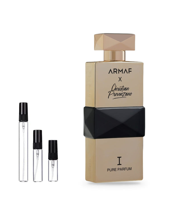 Armaf Christian Provenzano 1 sample – decant in glazen sprayflesje (2, 5 of 10 ml)