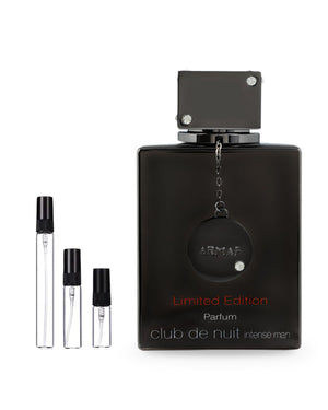 Armaf Club de Nuit Intense Man Limited Edition sample – decant in glazen sprayflesje (2, 5 of 10 ml)