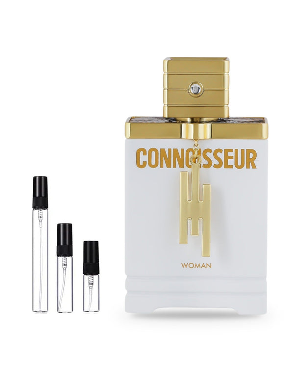 Armaf Connoisseur White sample – decant in glazen sprayflesje (2, 5 of 10 ml)