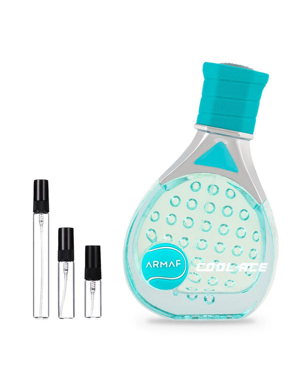Armaf Cool Ace sample – decant in glazen sprayflesje (2, 5 of 10 ml)
