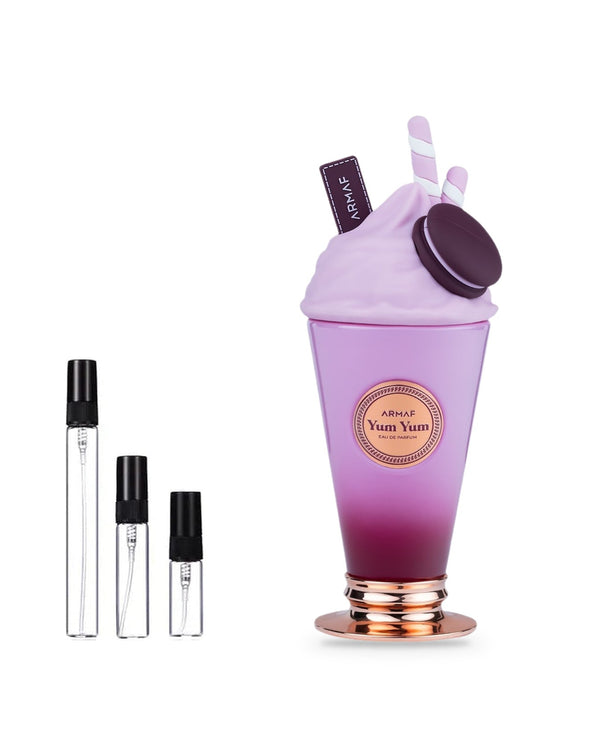 Armaf Delights Yum Yum sample – decant in glazen sprayflesje (2, 5 of 10 ml)