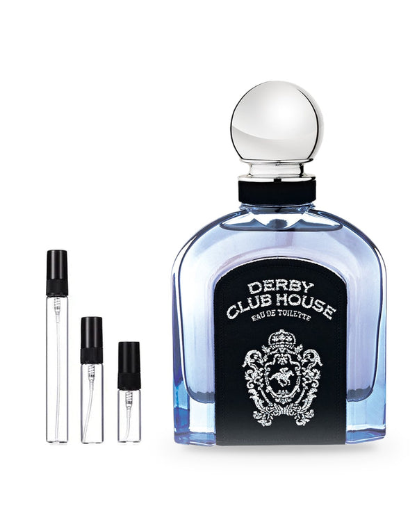 Armaf Derby Club House Man sample – decant in glazen sprayflesje (2, 5 of 10 ml)