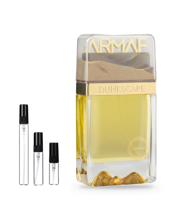 Armaf Dunescape Dubai sample – decant in glazen sprayflesje (2, 5 of 10 ml)