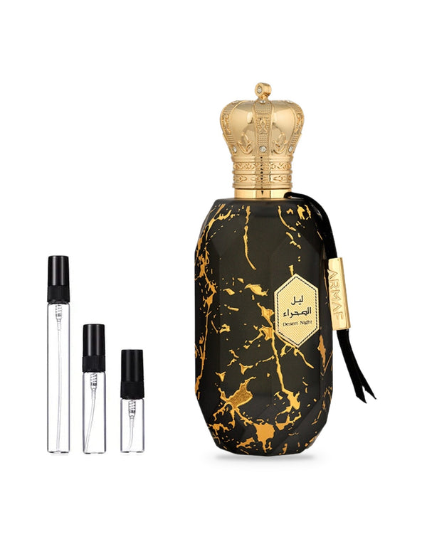 Armaf Eter Desert Night sample – decant in glazen sprayflesje (2, 5 of 10 ml)
