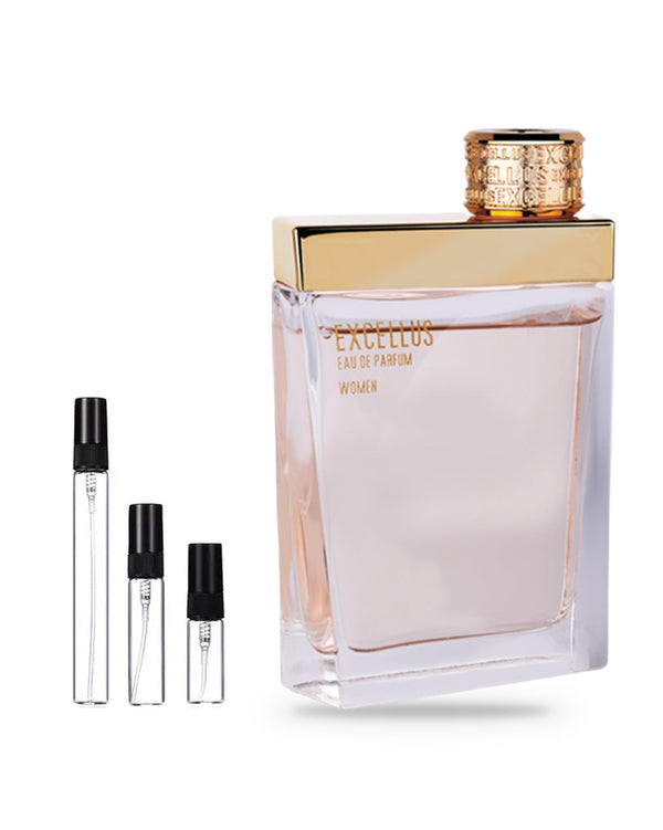 Armaf Excellus Woman sample – decant in glazen sprayflesje (2, 5 of 10 ml)