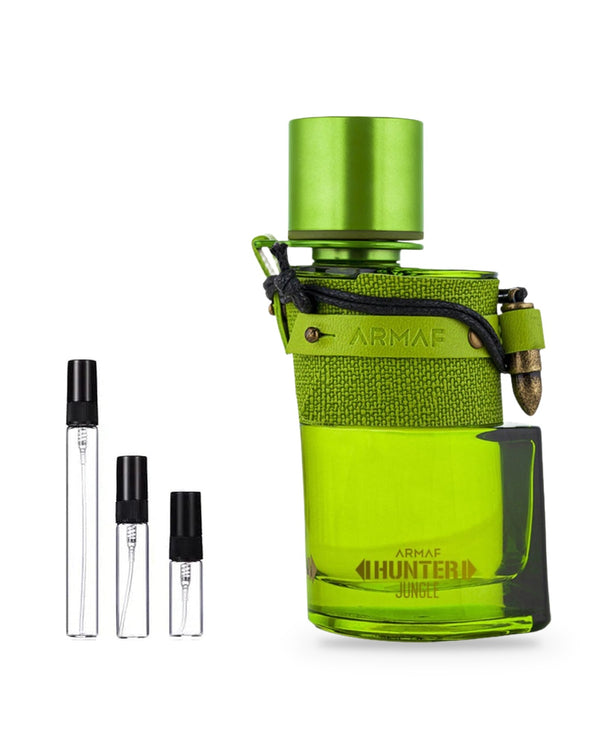 Armaf Hunter Jungle Man sample – decant in glazen sprayflesje (2, 5 of 10 ml)