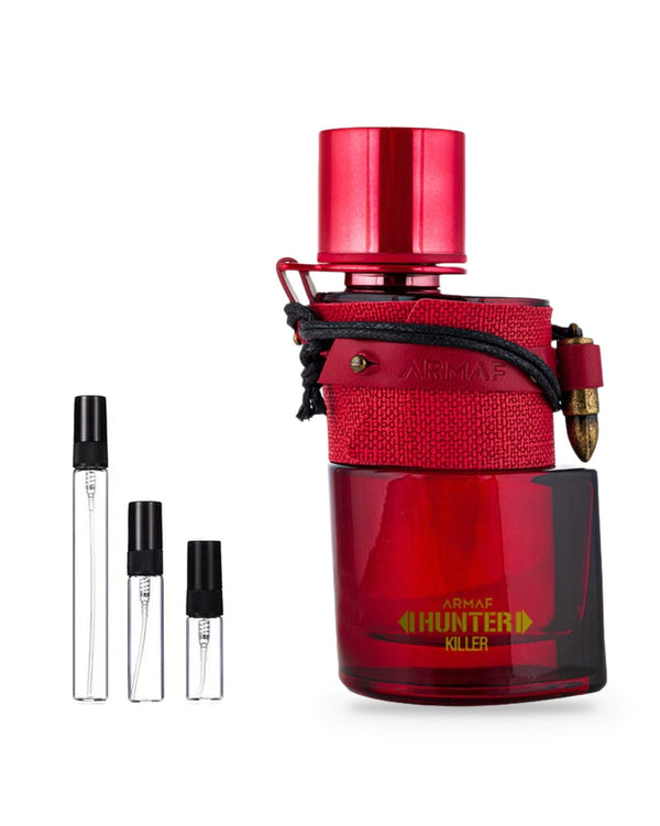 Armaf Hunter Killer Man sample – decant in glazen sprayflesje (2, 5 of 10 ml)