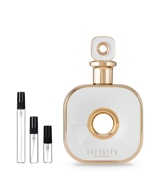 Armaf Infinity Gold sample – decant in glazen sprayflesje (2, 5 of 10 ml)