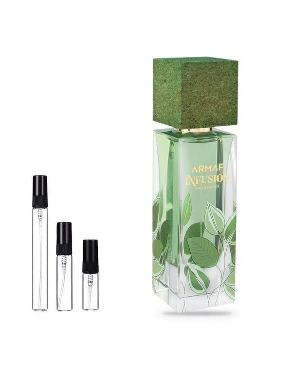 Armaf Infusion sample – decant in glazen sprayflesje (2, 5 of 10 ml)