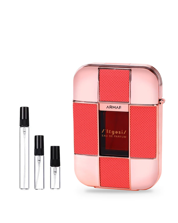 Armaf Legasi Woman sample – decant in glazen sprayflesje (2, 5 of 10 ml)