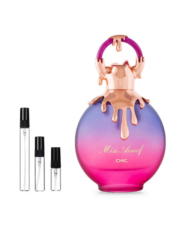 Armaf Miss Chic sample – decant in glazen sprayflesje (2, 5 of 10 ml)