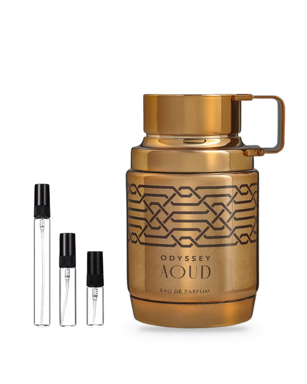 Armaf Odyssey Aoud Edition sample – decant in glazen sprayflesje (2, 5 of 10 ml)