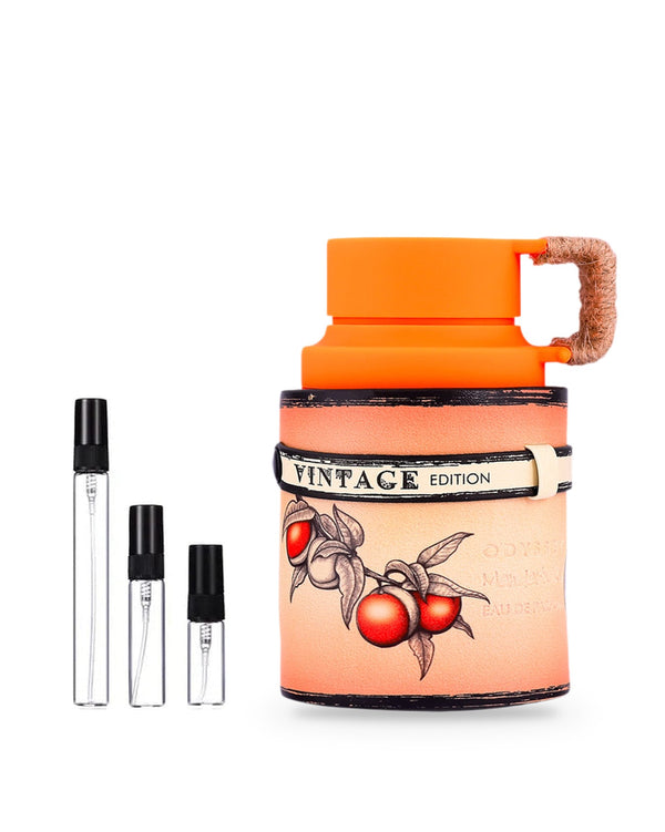 Armaf Odyssey Mandarin Sky Vintage Edition sample – decant in glazen sprayflesje (2, 5 of 10 ml)