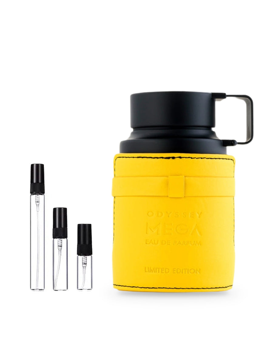 Armaf Odyssey Mega Man sample – decant in glazen sprayflesje (2, 5 of 10 ml)