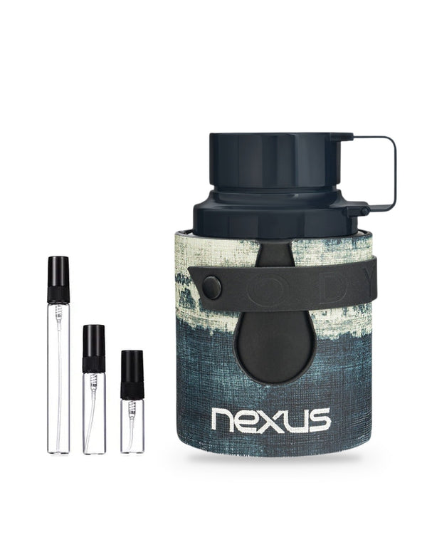 Armaf Odyssey Nexus sample – decant in glazen sprayflesje (2, 5 of 10 ml)