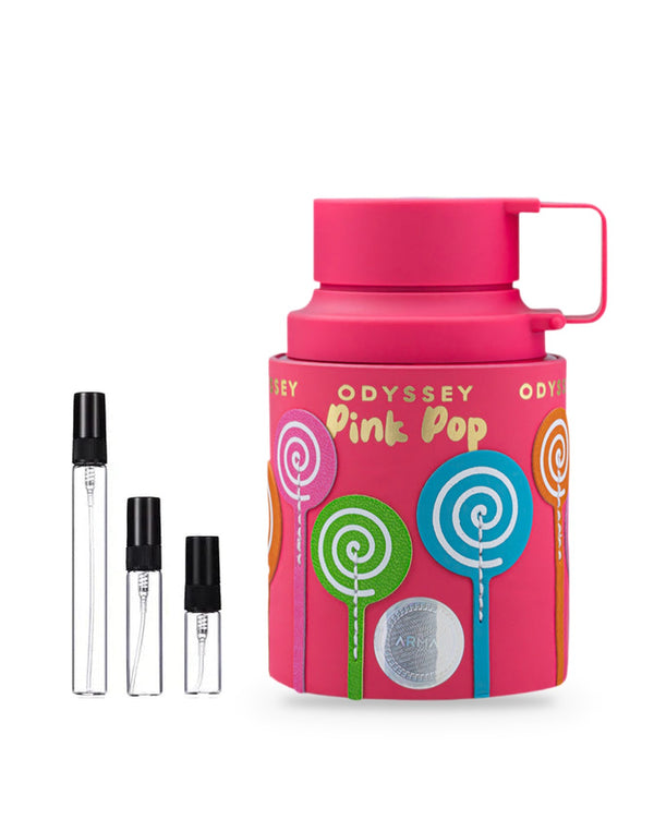 Armaf Odyssey Pink Pop sample – decant in glazen sprayflesje (2, 5 of 10 ml)