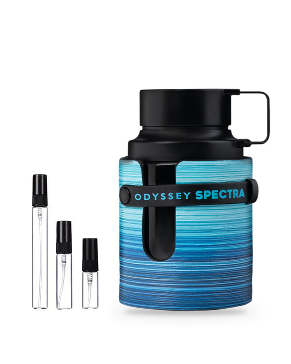Armaf Odyssey Spectra Blu Edition sample – decant in glazen sprayflesje (2, 5 of 10 ml)
