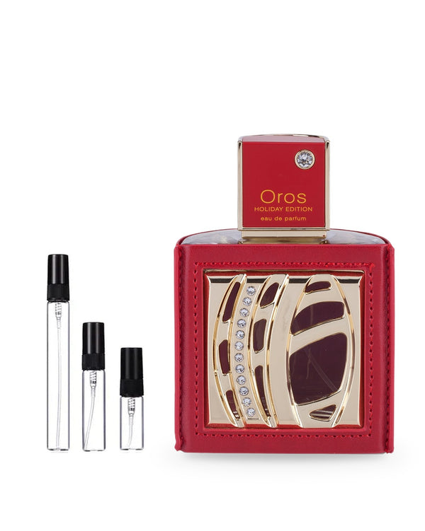 Armaf Oros Holiday Edition sample – decant in glazen sprayflesje (2, 5 of 10 ml)