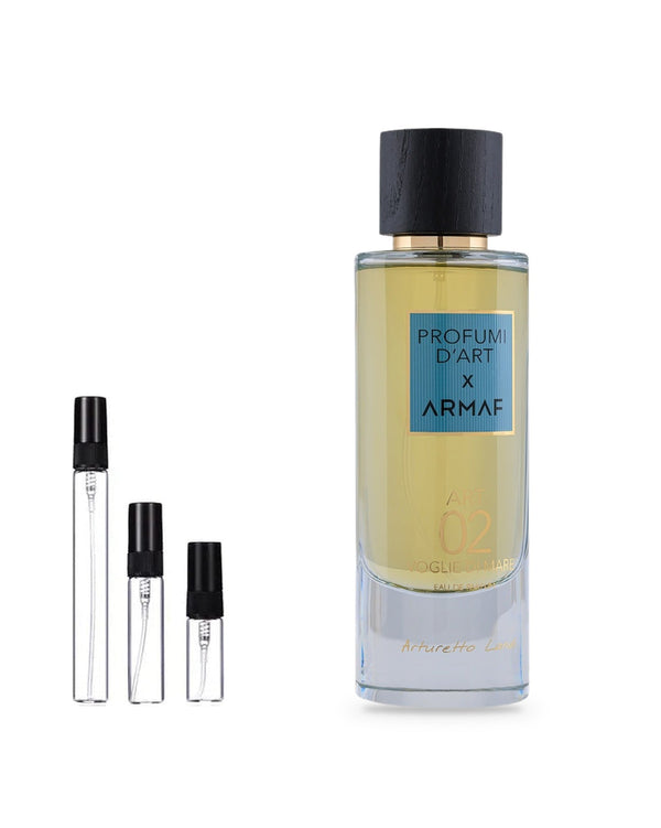 Armaf Profumi D'art 02 Voglie Di Mare sample – decant in glazen sprayflesje (2, 5 of 10 ml)