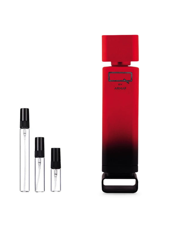 Armaf Q Donna Woman sample – decant in glazen sprayflesje (2, 5 of 10 ml)