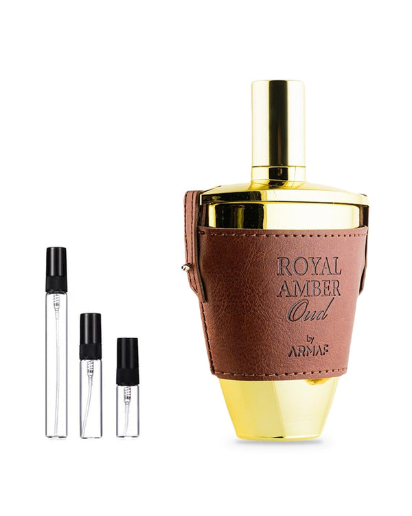 Armaf Royal Amber Oud sample – decant in glazen sprayflesje (2, 5 of 10 ml)