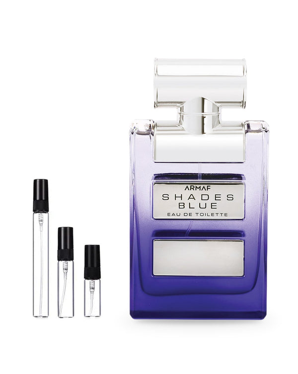 Armaf Shades Blue sample – decant in glazen sprayflesje (2, 5 of 10 ml)