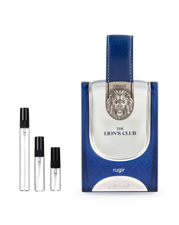 Armaf The Lion's Club - Rugir sample – decant in glazen sprayflesje (2, 5 of 10 ml)