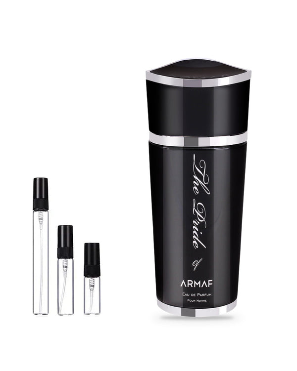 Armaf The Pride of sample – decant in glazen sprayflesje (2, 5 of 10 ml)