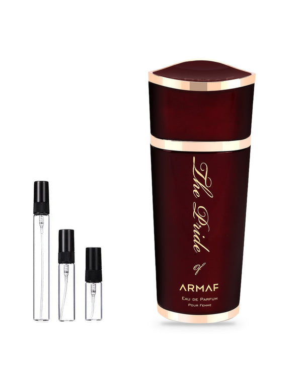 Armaf The Pride of Woman sample – decant in glazen sprayflesje (2, 5 of 10 ml)