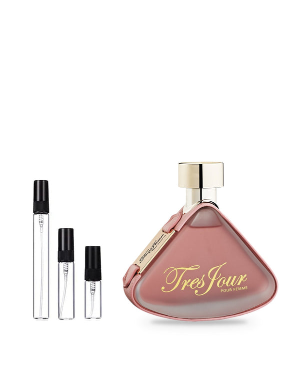 Armaf Tres Jour Woman sample – decant in glazen sprayflesje (2, 5 of 10 ml)