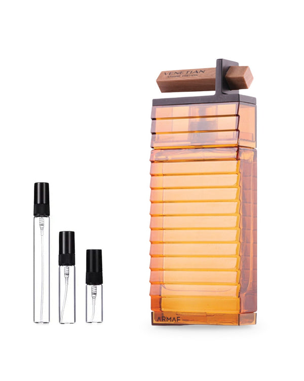 Armaf Venetian Ambre Edition Man sample – decant in glazen sprayflesje (2, 5 of 10 ml)