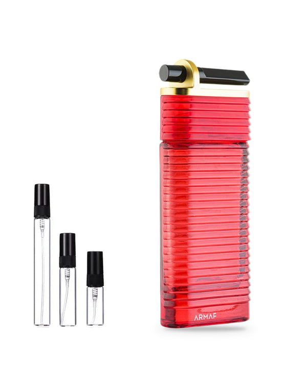 Armaf Venetian Girl Edition Rouge Red sample – decant in glazen sprayflesje (2, 5 of 10 ml)
