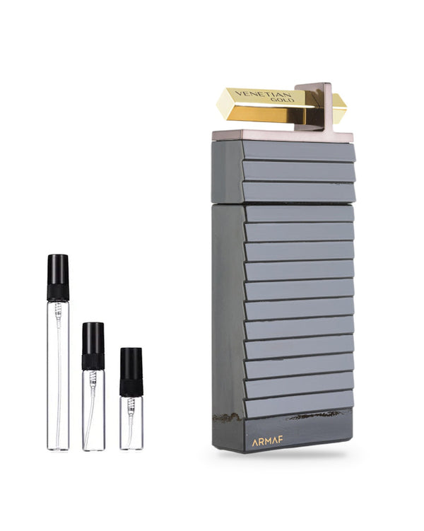 Armaf Venetian Gold sample – decant in glazen sprayflesje (2, 5 of 10 ml)