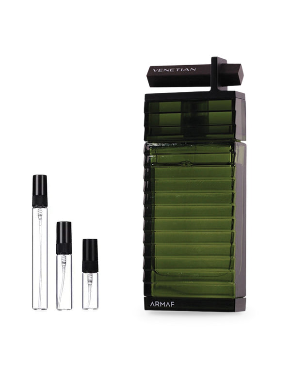 Armaf Venetian Man sample – decant in glazen sprayflesje (2, 5 of 10 ml)