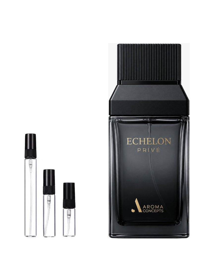 Aroma Concepts Echelon Privé sample – decant in glazen sprayflesje (2, 5 of 10 ml)