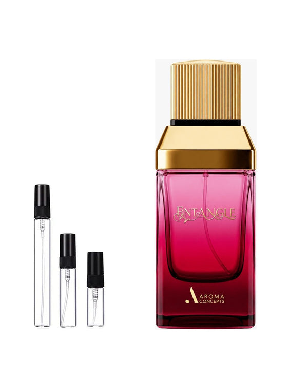 Aroma Concepts Entangle sample – decant in glazen sprayflesje (2, 5 of 10 ml)