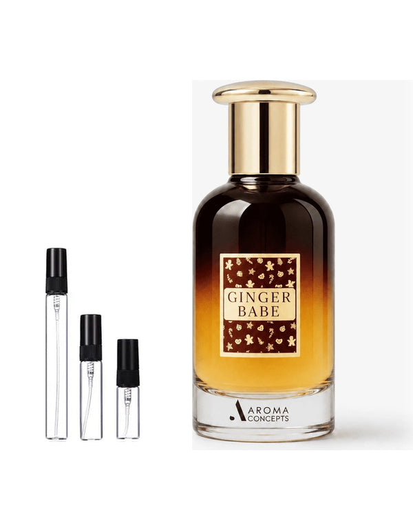 Aroma Concepts Ginger Babe sample – decant in glazen sprayflesje (2, 5 of 10 ml)